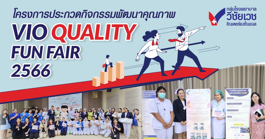 โครงการประกวดกิจกรรมพัฒนาคุณภาพ VIO Quality Fun Fair 2566